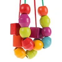 Toy Time Kids Bead & String Lacing Toy Set