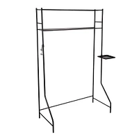 Organize It All Multi-Use Space Saver Rack in Black