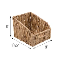 Honey Can Do Natural Wicker Asymmetrical Storage Baskets, 2ct.