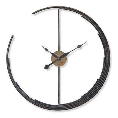 28.5" Iron Clock