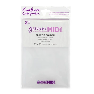 Gemini™ Midi Plastic Folders, 2ct.