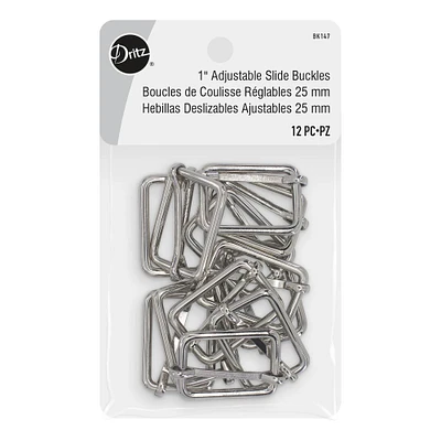 Dritz® Silver Adjustable Slide Buckles
