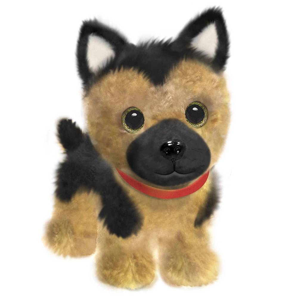 First and Main Wuffles 7" German Shepard Plush Dog