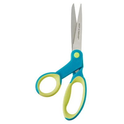 12 Pack: Left-Handed Bent Scissors by Loops & Threads™