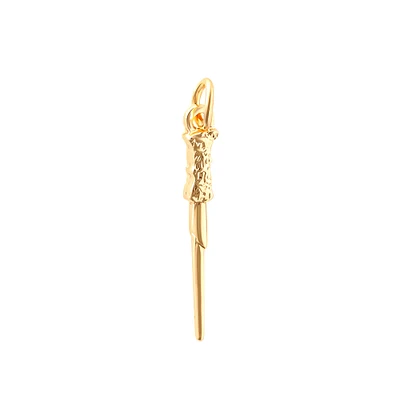 Harry Potter Gold Wand Charm