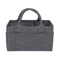 Sammy & Lou® Meduim Gray Felt Storage Caddy