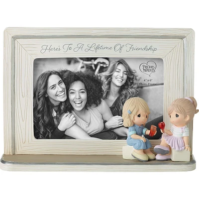 Precious Moments 8.25"  Here’s To A Lifetime Of Friendship Photo Frame