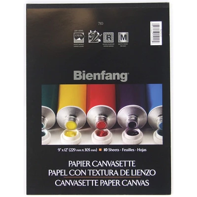 6 Pack: Bienfang® Canvasette Paper Pad, 9" x 12"