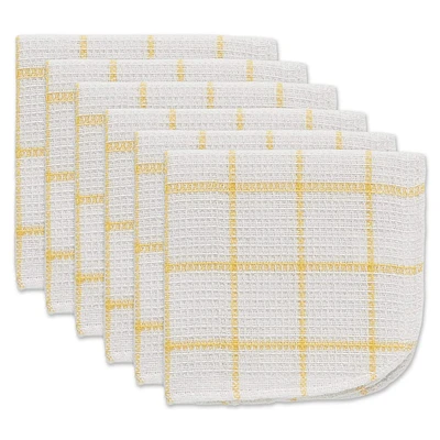 DII® Yellow Scrubber Dishcloths, 6ct.