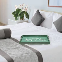 Elegant Designs™ 15.5" Happy Hour Serving Tray with Handles