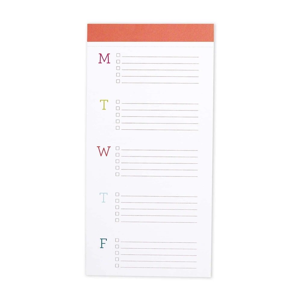 lake + loft big ta-do Papaya Planner List Pad