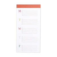 lake + loft big ta-do Papaya Planner List Pad