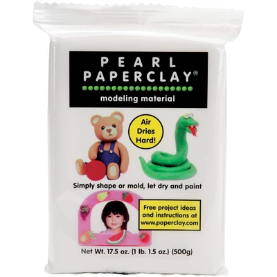 Pearl Paperclay® White Modeling Material