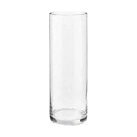 10 Pack: 15" Cylinder Glass Vase by Ashland™