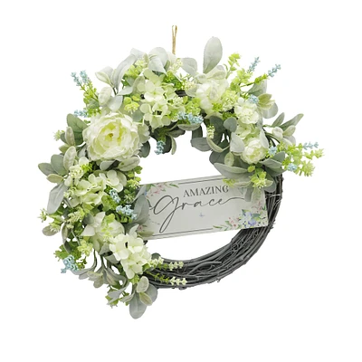 20" Amazing Grace Floral Wreath by Ashland®