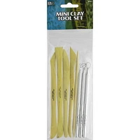 Art Advantage® 8 Pieces Mini Clay Tool Set