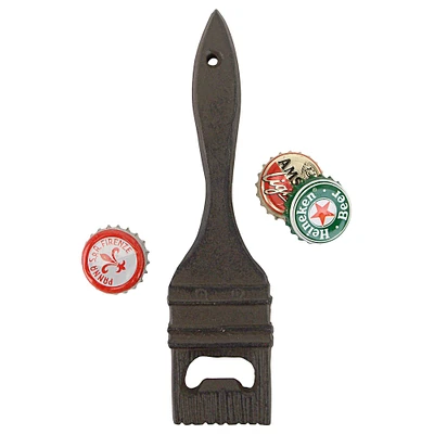 Design Toscano 6.5" Paint the Town Red Paint Brush Cast Iron Bottle Opener