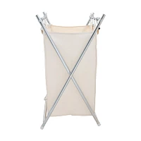 Organize It All Canvas Bag Foldable Hamper