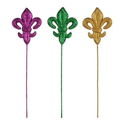 Assorted 12" Fleur de Lis Pick, 1pc. by Celebrate It®