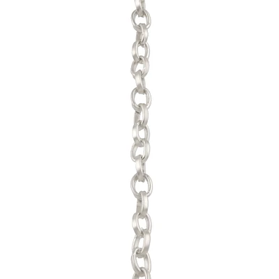 Silver Cable Necklace by Bead Landing™