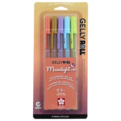 Gelly Roll® Moonlight® 06 Fine Point Gel Pen 5 Color Set, Daylight