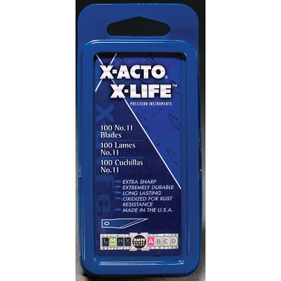 X-Acto® X-life™ #11-M Knife Blades, 100ct.
