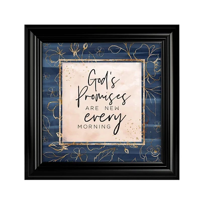 God's Promises Are New Heaven Sent Framed Plaque