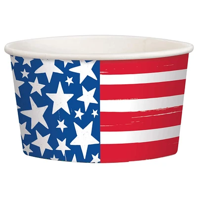 9.5oz. Patriotic Stars & Stripes Treat Cups, 40ct.