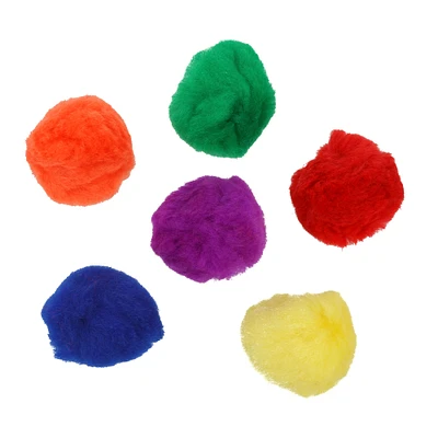 12 Packs: 20 ct. (240 total) 2" Rainbow Mix Pom Poms by Creatology™