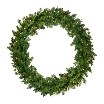 4ft. Pre-Lit Eastern Pine Artificial Christmas Wreath