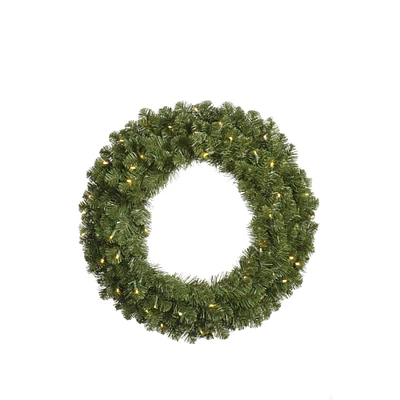 96" Warm White LED Grand Teton Wreath