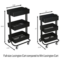 Lexington Mini Rolling Cart by Simply Tidy