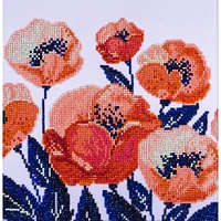 Diamond Art Intermediate Poppies Paint by Number Kit