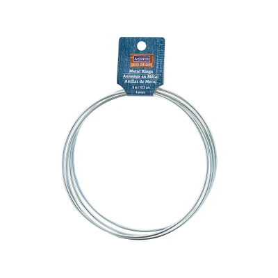 12 Packs: 4 ct. (48 total) 5" Metal Rings by ArtMinds™