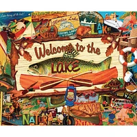 Welcome To the Lake 1,000 Piece Jigsaw Puzzle