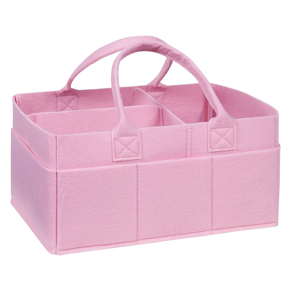 Sammy & Lou® Ice Pink Felt Storage Caddy