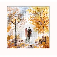 Alisa Autumn In The City Old Park Cross-Stitch Kit