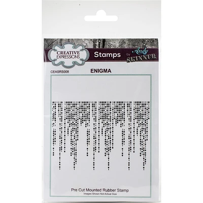 Creative Expressions Enigma Rubber Stamp