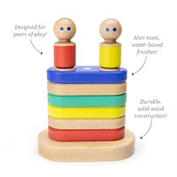 Tegu Magnetic Floating Wooden Stacker