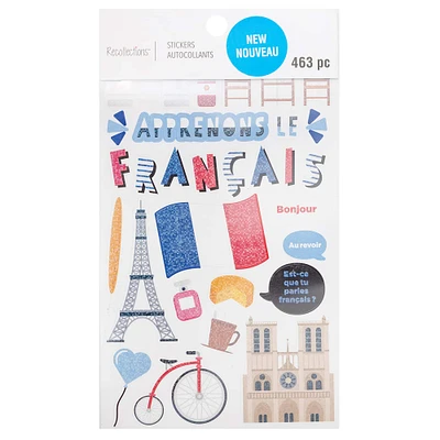 12 Pack: French Sticker Book by Recollections™