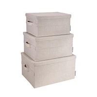 Bigso Beige Soft Storage Box