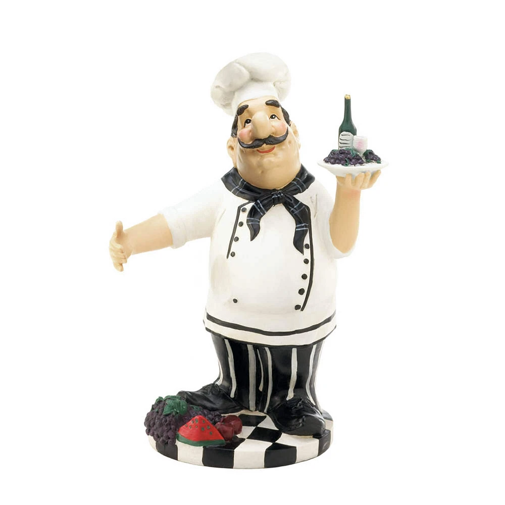 12" Chef Wine Bottle Holder