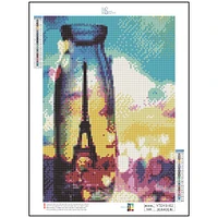 Sparkly Selections Eiffel Tower in a Jar Diamond Painting Kit