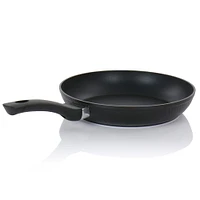 Oster Kono 11'' Black Aluminum Nonstick Frying Pan