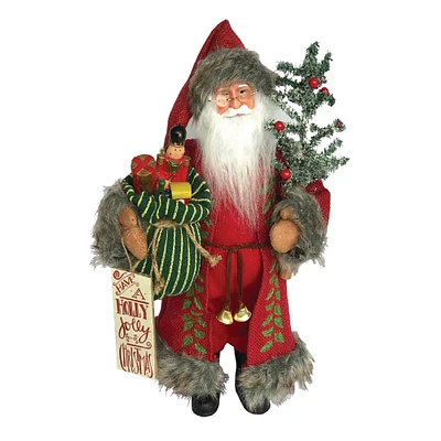 Santa's Workshop 15" Holly Jolly Claus