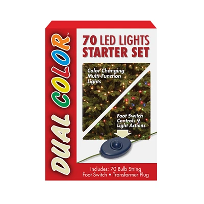 70ct. Dual Color® LED Starter Set String Lights