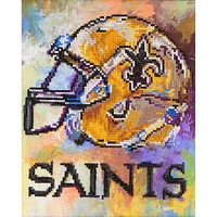 Diamond Art Intermediate NFL New Orleans Saints Kit