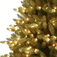7.5ft. Pre-Lit Fraser Fir Grand Artificial Christmas Tree, Clear Lights