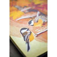 Vervaco Chickadees Between Leaves Paint By Number Kit