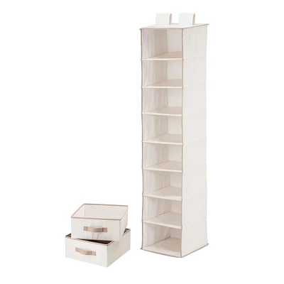 Honey Can Do 8-Shelf Organizer & 2-Drawer Set